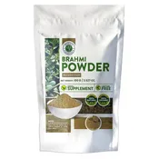 Brahmi Powder (Bacopa Monnieri) 100g — Ayurvedic Hair & Cognitive Supplement | Henna Cosmetics