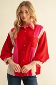 Bren Color Block Top