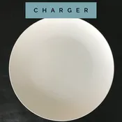 Charger plate P12 — Painted Plate