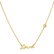 16" Adorned with Love Gold Necklace