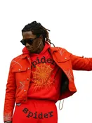 American Rapper Young Thug Spider Jacket