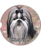231-39 Shih Tzu Car Coaster