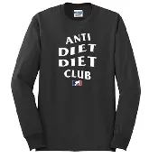 ANTI DIET CLUB - Long Sleeve T-Shirt