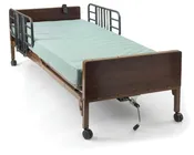 Basic Semi-Electric Hospital Bed with 15"-20" Height Range
