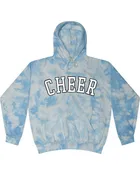 Blue Tie Dye CHEER Hoodie