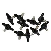 10 PK / SCREW T HEAD THUMB 10-32 X 3/8 INCH KIT