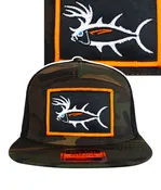 "Buck-Eye Patch" Unisex 7 Panel Trucker Hat
