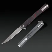 Damascus Solstice Fat Carbon Red
