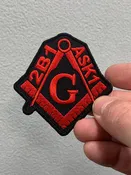 2B1 Ask1 Masonic Patch ( Multi Colors )