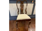 Antique George II Chair Wood Design - Nick's Upholstery