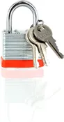 1 1/2" Laminated Padlock
