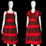 1950s Betty Barclay Party Dress & Bolero Set – Size XS