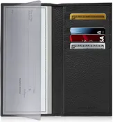 Access Denied Leather Checkbook Cover