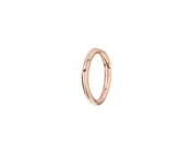 1/4 Rose Gold SINGLE Rotating Hoop