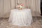 120 Infinity Sheer White