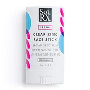 Clear Zinc Face Stick SPF 50 No White Cast Mineral Sunscreen 0.5oz