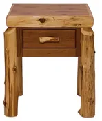 Cedar One Drawer Nightstand