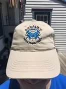 HAT: "New Logo" Assault on Patcong Creek Ball Cap -Beige w/soft beige mesh, unstructured