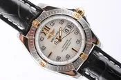 Breitling Cockpit B4935011 Two Tone 18k S/Steel 41mm Factory MOP Diamond Dial