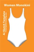 8 Women’s Bikini Top Sketch Templates – AI & PDF