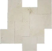 Aegean Pearl Marble French Pattern Paver