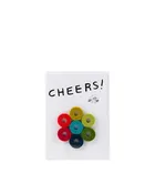 Cheers Wine-O's Felt Wine Markers
