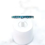 Blue Diamond Anniversary Band