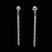 Long Twisted Earrings