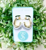 Abigail Pearl Hoops