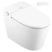 2-Series White Electronic Cleansing Toilet