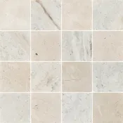Alba Nova & Bianco Oro 4" Checkerboard Tumbled