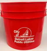 3.5 Gallon Plastic Bucket For Sale, Custom Printed Plastic Bucket