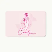 Cartes Cadeaux Candy MONTANTS