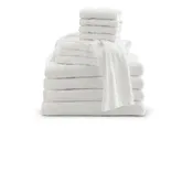 16 Single Ring Spun Towels & Wash Cloths