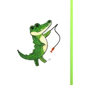 Alligator Greeting Card