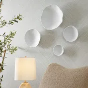 Lucky Coins Wall Decor | White