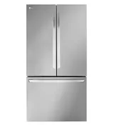 27 cu. ft. Smart Counter-Depth MAX™ French Door Refrigerator-  LRFLC2706S | Appliances 4 Less