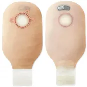Box of 10 Colostomy Pouch New Image™ Two-Piece System 12 Inch Length Drainable