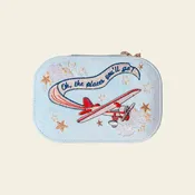 Bon Voyage — Embroidered Travel Jewelry Box