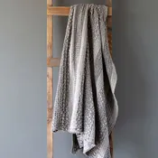 100% cotton throw