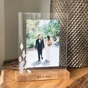 Acrylic & Wood Picture Frame