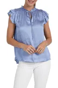 Agatha Ruffle Sleeve Top