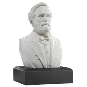 6 Inch Robert E. Lee Bust (White)  SC-001-160