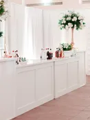 Bar - 7' White — Diehl Event Rentals