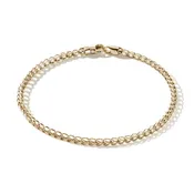 14K Yellow Gold Surf Chain Bracelet, 2.3mm