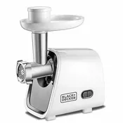 Black and Decker 1500W Meat Mincer/Grinder, White - FM1500-B5 220v