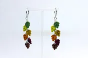 Mini Fall Leaves Bunch Earrings