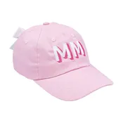 Pink Baby Baseball Hat w/ Bow