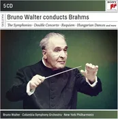 Bruno Walter, Columbia Symphony Orchestra, Zino Francescatti, Pierre Fournier, The Occidental College Concert Choir, New York Philharmonic, Irmgard Seefried, George London , Mildred Miller, Westminster Choir - Bruno Walter Conducts Brahms (5xCD, Comp, Mon
