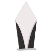 10.5" Diamond Designer Glass Award